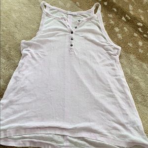 Melrose and market light light pink tank top
